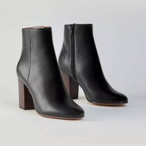 MAJE 119 FLIXY Smooth Leather Booties - Picture 1 of 12